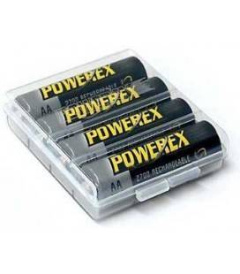 POWEREX BLISTER 4 PILAS RECARGABLES NiMH AA, 2700mAh