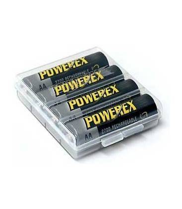 POWEREX BLISTER 4 batterie ricaricabili NiMH AA, 2700mAh