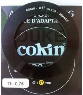 ADATTATORE AD ANELLO IN COKIN Z SERIE 67 MM.