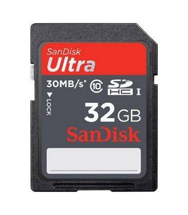 SANDISK SDHC ULTRA 32 GB SD 30MBS/200X