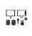 GOPRO SOPORTE BASTIDOR PARA HERO 3 (ANDMK-301)