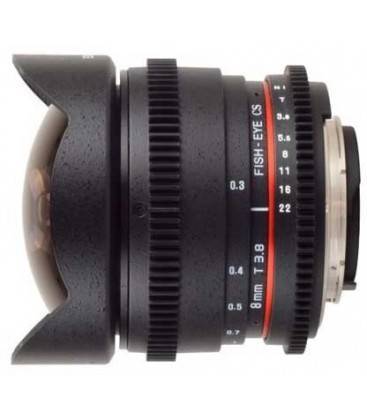 Comprar Samyang 8 Mm T3.8 V-DSLR Para Canon