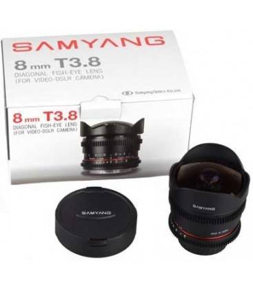 Comprar Samyang 8 Mm T3.8 V-DSLR Para Canon