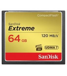 SANDISK COMPACT FLASH  EXTREME 64GB 120MB/s