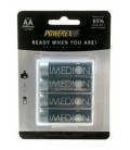 POWEREX PACK 4 wiederaufladbare Batterien AA NiMH 1,2v 2400mAh. IMEDION