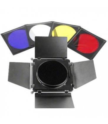 ULTRALYTISCHES VISIER 4 FLÜGEL MIT FILTERN UND WABE