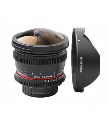 Samyang 8mm T3.8 V-DSLR UMC CSII for Fuji