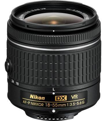 NIKON AF-P 18-55mm  f/3.5-5.6G VR  (SOLO COMPATIBLE CON NIKON D3300/D3400/D5300/D5500/D5600)