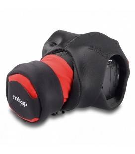 Miggö Grip & Wrap For DSLR Cameras (Red/Black)