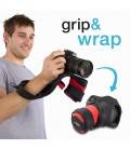 MIGGO GRIP & WRAP PARA CAMARAS DSLR (ROJO/NEGRO)