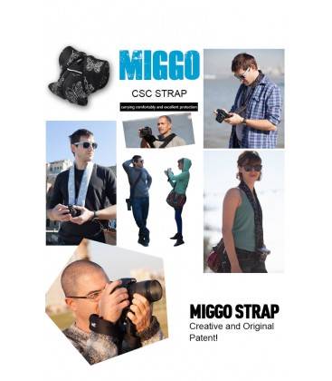 Miggö Strap & Wrap Para Camaras Csc (Negro)