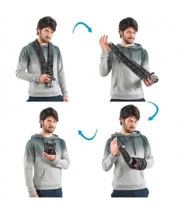 Miggö Strap & Wrap Para Câmeras CSC (Preto)