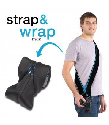 MIGGÖ STRAP & WRAP PARA CAMARAS DSLR (NEGRO)