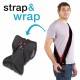 Miggö Strap & Wrap Pour Appareils Photo Reflex Zoom Normal (Rouge/Noir)