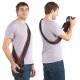 Miggö Strap & Wrap Pour Appareils Photo Reflex Zoom Normal (Rouge/Noir)