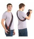 MIGGÖ STRAP & WRAP FOR NORMAL ZOOM DSLR CAMERAS (RED/BLACK)