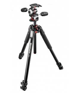 Manfrotto Treppiede Con Testa Mk055 Pro3-3W