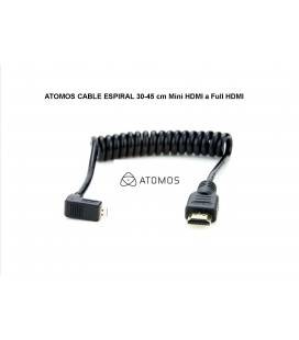 Atomos Spiral Cable 30-45 Cm Mini HDMI to Full HDMI