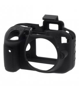 Easycover Schutzabdeckung für die Nikon D3300/D3400 Schwarz