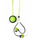 BOOMPODS HEADSET SPORTSPODS RACE -VERDE BLUETOOTH CONTROL/CLIP