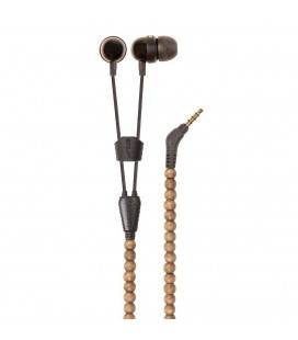 Wraps Fones de Ouvido Noz Natural e Pulseira Com Microfone