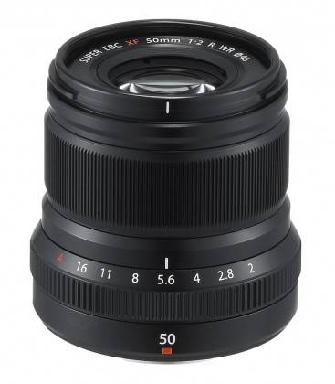 FUJIFILM OBJECTIF XF 50mm f/2 R WR BLACK/BLACK