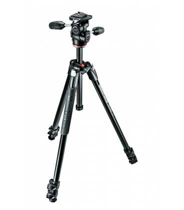 Manfrotto 290Xtra Treppiede con Testa a 3 Vie
