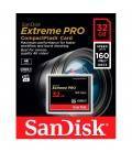 SANDISK COMPACT FLASH EXTREME PRO 32GB/160MB/s