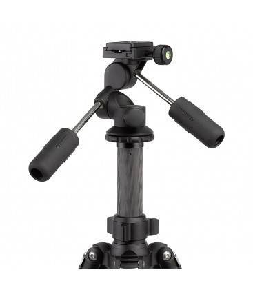 Rollei ROTULA ROCK ROCK SOLID 3-WAY M BLACK ALUMINIUM 3D 2 HANDS