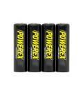 BATTERIE PRECARICATE POWEREX (4 PEZZI AA) 2600MAH