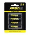 BATTERIES POWEREX PRÉCHARGÉES (4 PCS AA) 2600MAH