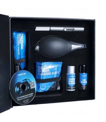 Vsgo Kit di Pulizia per Fotocamera Professionale Full Frame Dkl-8
