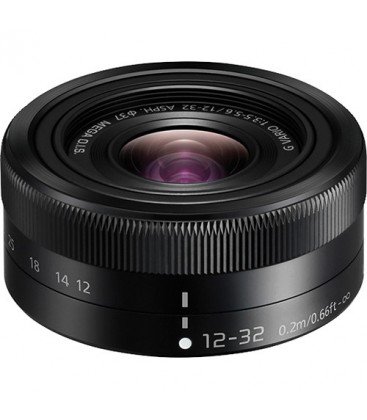 PANASONIC LUMIX VARIO 12-32mm f/3.5 - 5.6 G  NEGRO