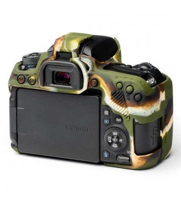 Easycover Protective Case For Canon Eos 77D Camouflage
