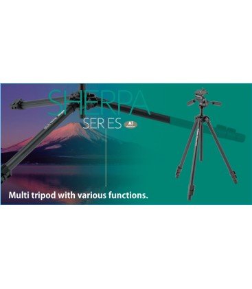 Velbon Sherpa Tripode 6430D Con Rotula De Bola Qhd-63D