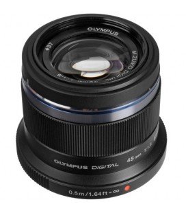 Olympus M Zuiko 45Mm F1.8 Digital Black