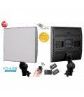 FOTIMA PANEL LED BICOLOR 650B + 2 BATTERIES + CHARGER