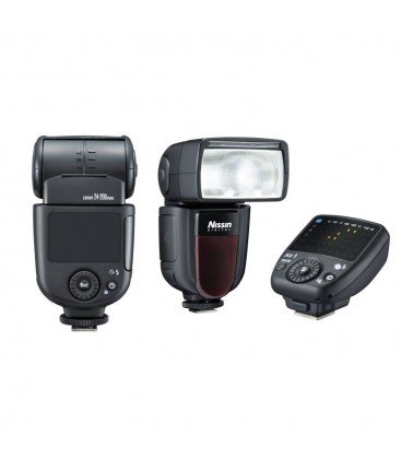 Nissin Kit 2 Di700A Fuji 2 Flashes + Air 1 Transmitter