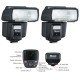 Nissin Kit2 I60 Nikon 2 Flashes + Transmisor Air 1
