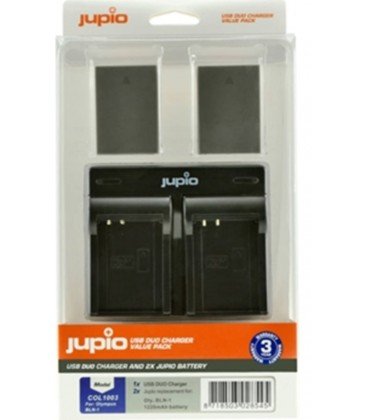 Jupio USB Charger Kit + 2 Batteries Ps-Bln1 Bl-N1
