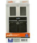 JUPIO KIT CARGADOR DUAL USB + 2 BATERIAS  PS-BLN1