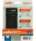 JUPIO 2 BATTERIE DMW-BCM13E PANASONIC + KIT CARICABATTERIE USB 1150MAH (CPA1000) 