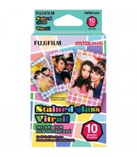 Fujifilm Instax Mini Stained Glass (Verre Teinté) 10 Bandes