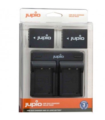 Jupio Charger + 2 Batteries NP-FW50 Kit-Sony