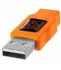 TETHER TOOLS  TEHTERPRO USB 2.0 ACTIVE EXTENSION 5MTS. NARANJA