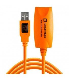 TETHER TOOLS  TETTHERPRO USB 2.0 ACTIVE EXTENSION 5MTS. ORANGE