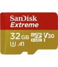 SANDISK  MICRO SDHC EXTREME  32 GB 100M/BS