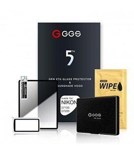 Ggs 5Th Screen Protector & Lens Hood For Nikon D500