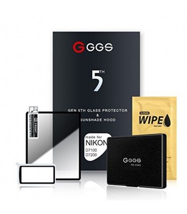 Ggs 5Th Protezione Schermo & Paraluce Per Nikon D500