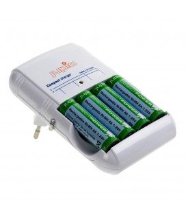Jupio Compact Ni-Mh Charger With 4X AA